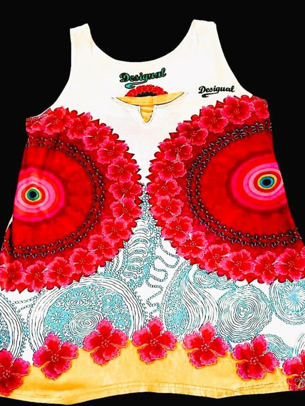 ⭐️Desigual cotton tunic top M/L